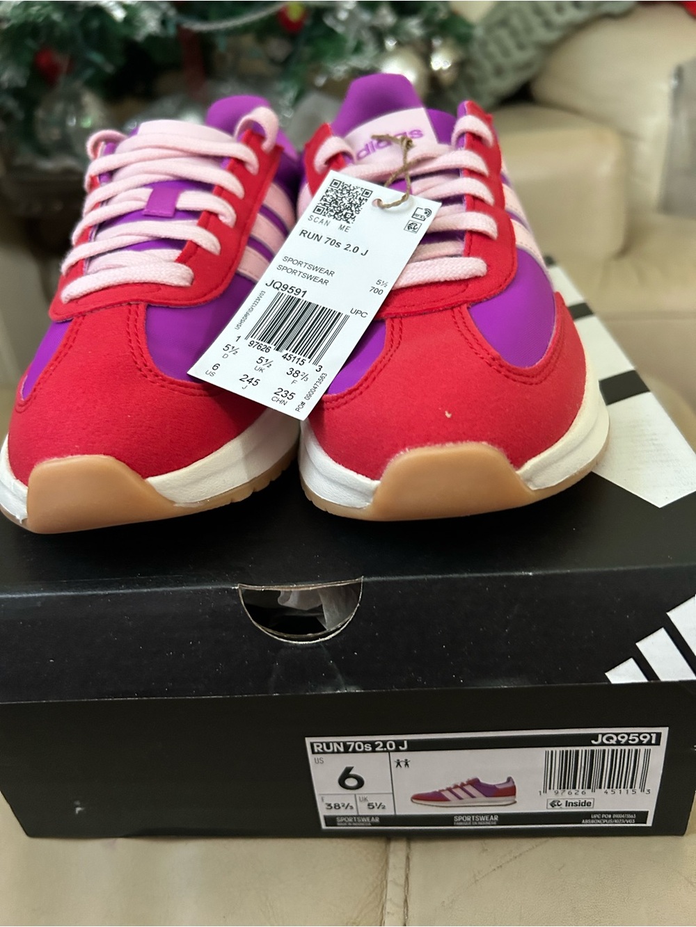 adidas Run 70s 2.0 Pink & Purple Retro Runner